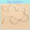 Modern Women Pearl Tassel Waist Chain With Double Waist Jewelry Accessory Dress