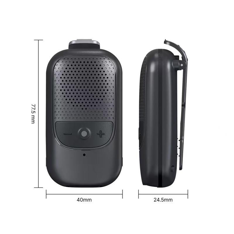 Portable Bluetooth Speaker IPX5 Waterproof Mini Wearable Speaker Wireless Outdoor Sports Lavalier Speaker with Microphone