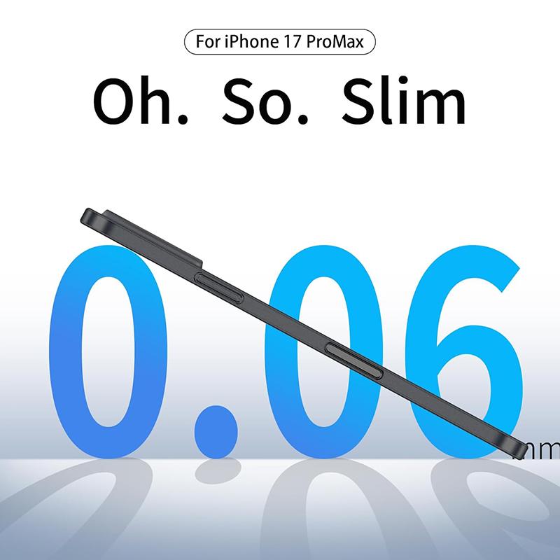 0.3mm Ultra Thin PP Matte Hard Case For For Iphone 17 Air 17 16 Pro Max Translucent Slim Soft Back Cover For For Iphone 16 Plus 16E Capa