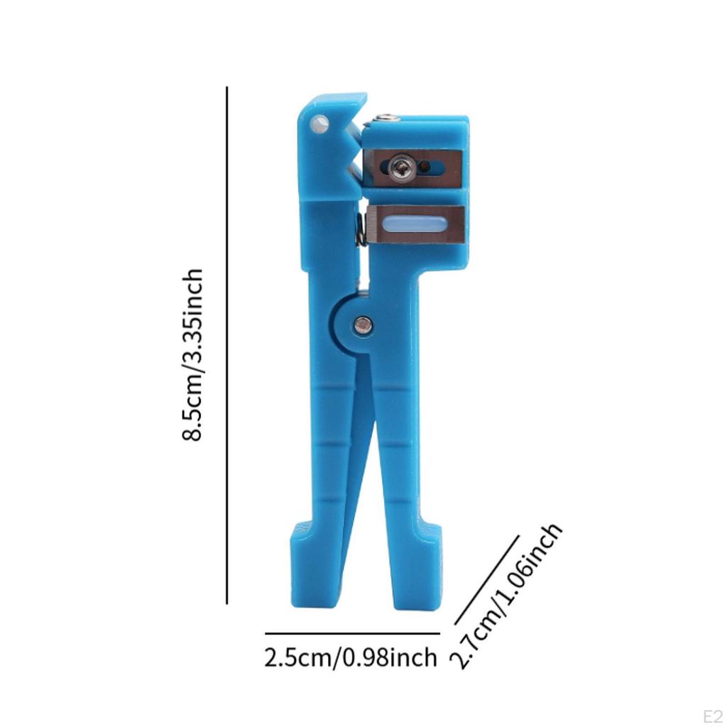 Coax Cable Stripper, 0-5.8mm Fiber Jacket Stripper for