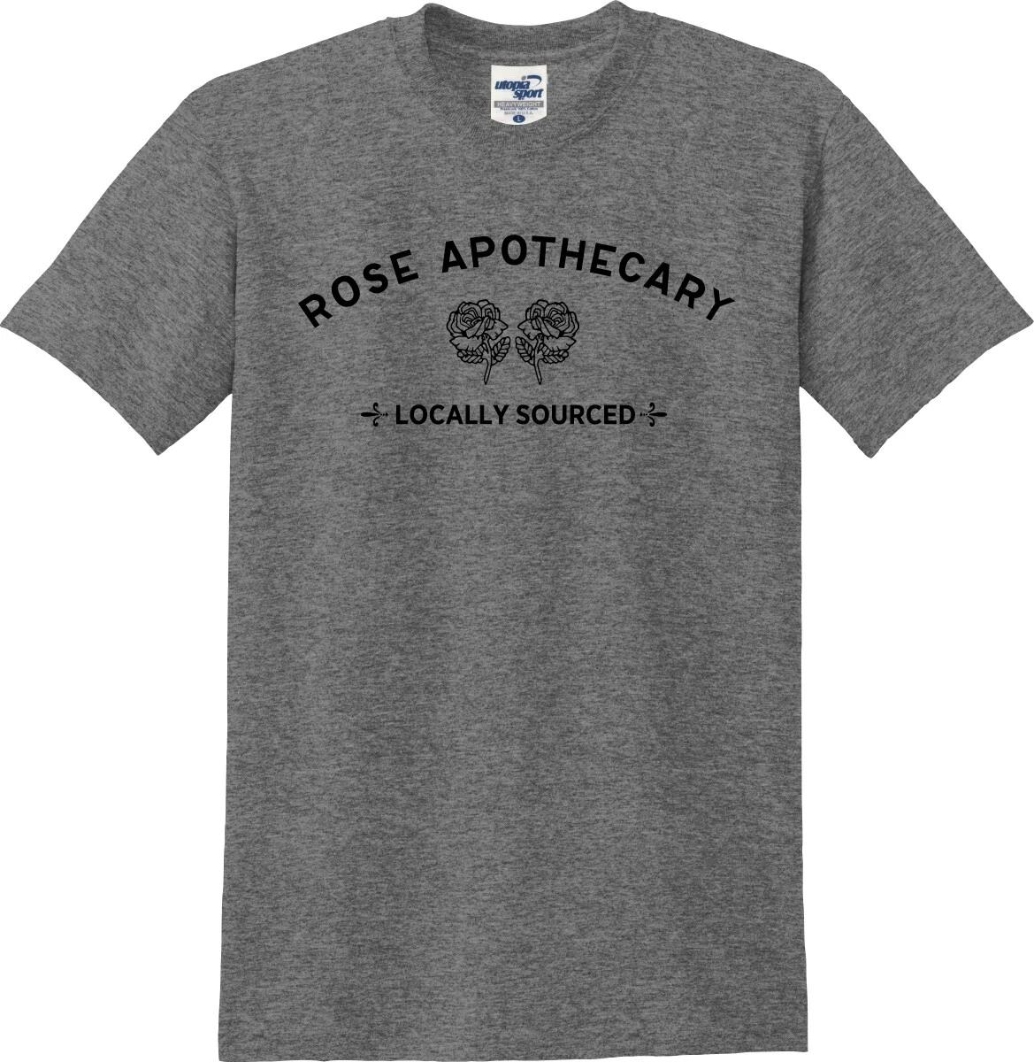 Rose Apothecary Locally Sourced Est. 2017 Unisex T shirt (S-5X) S