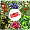 4pcs Ergonomic Thumb and Finger Gardening Scissors - Green Plant Trimming Tool with Sharp Blades for Precise Pruning