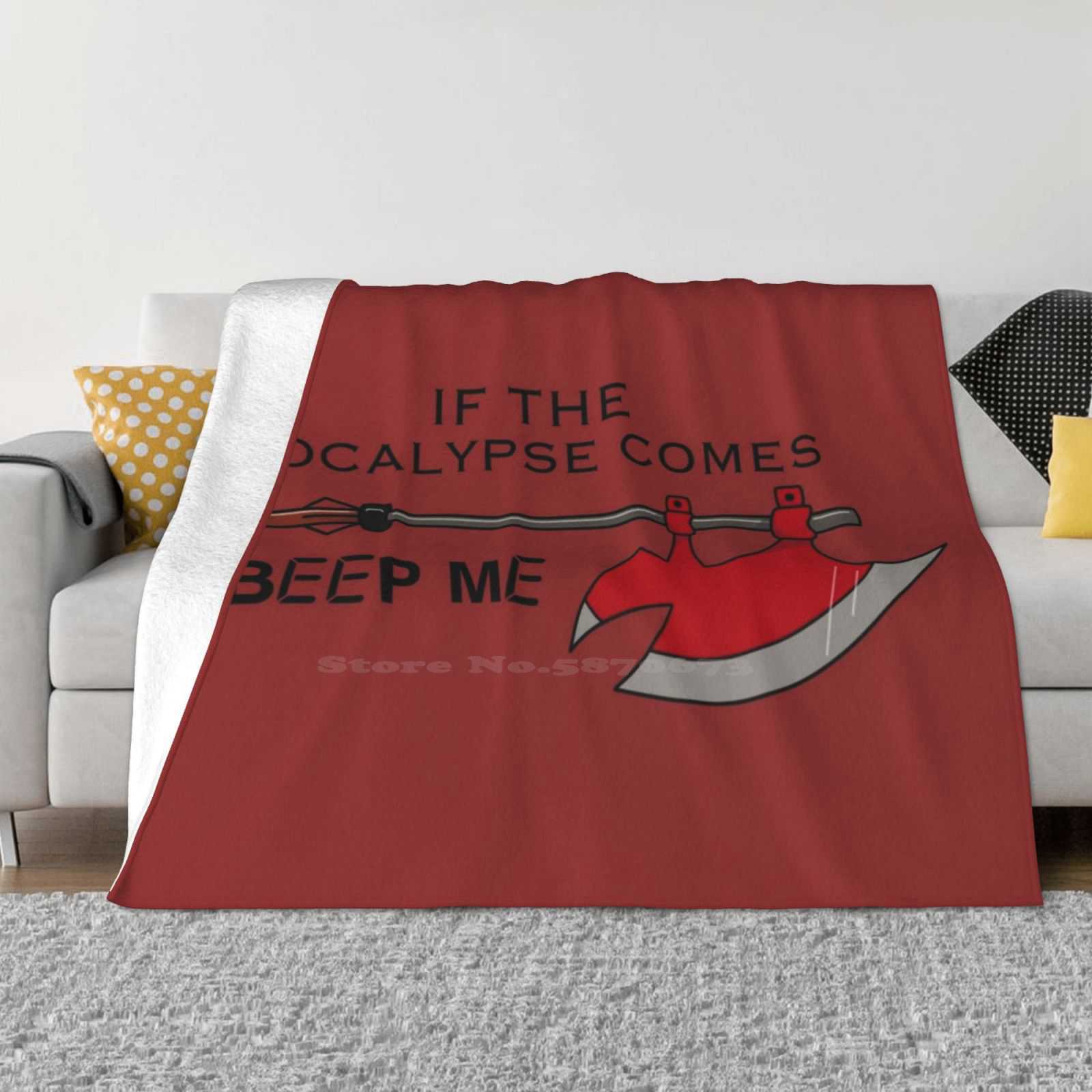 Beep Me Blanket Soft Warm Travel Portable Blanket Apocalypse Buffy Quotes Buffy The Vampire Quotes Btvs Quotes Buffy Axe Buffy 30x40in