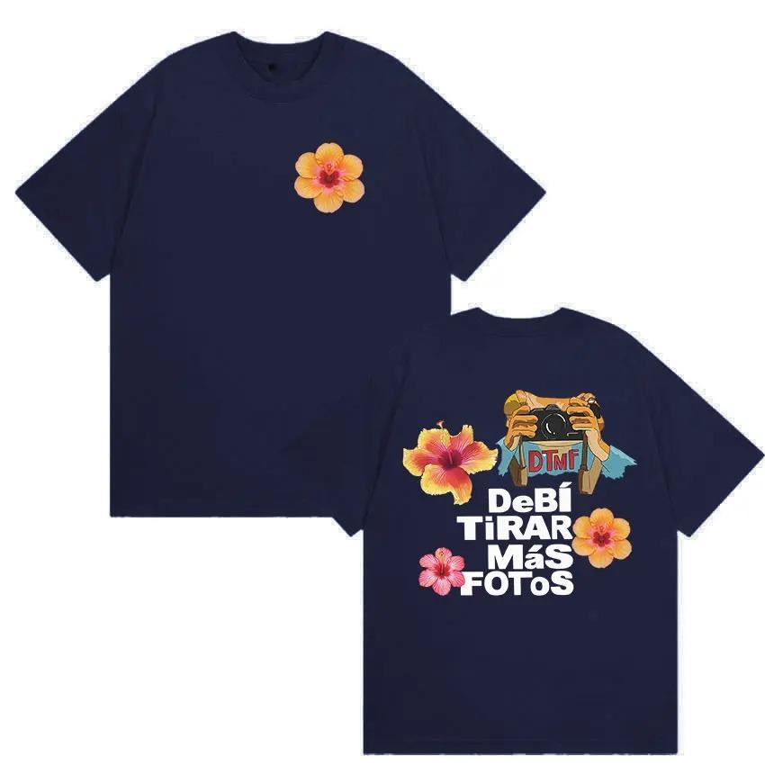 Unisexs Women Debi Tirar Mas Fotos DTMF Bad Bunny Album 2026 Graphic TShirt Summer Fashion Harajuku Oversized Cotton T Shirt