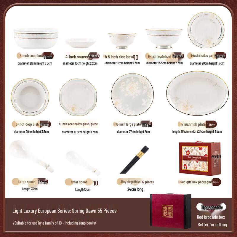 Modulanka Spring Dawn Luxury Ceramic Dinnerware Set