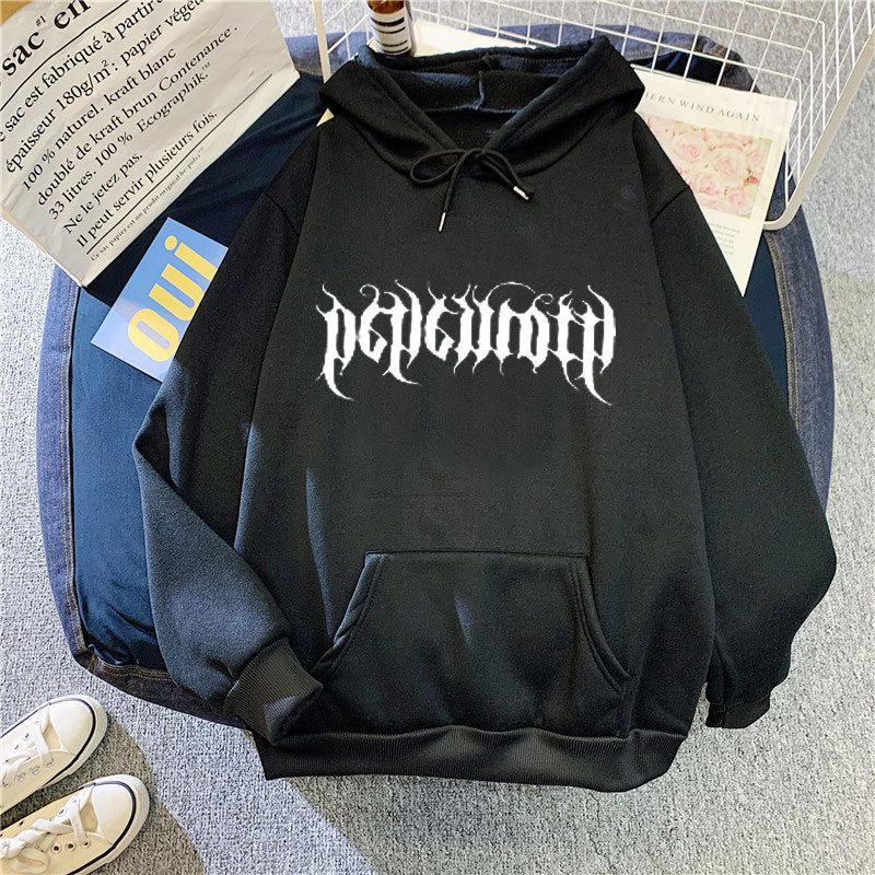 2025 Korean Style Trendy Plus Velvet Loose Hoodie for Women - Autumn/Winter