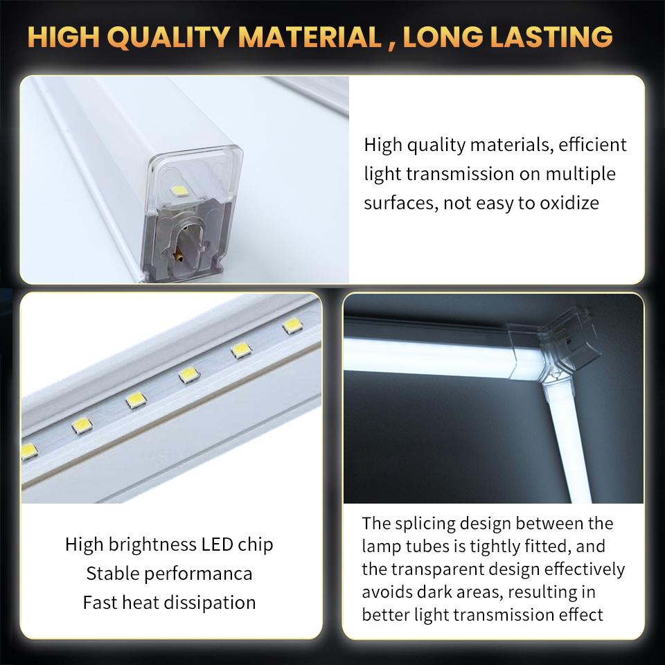 Garage Light Hexagon Lights Lamp 110V220V Led Tube Honeycomb Ceiling Lighting For Auto Car Body Repair Led Worksho