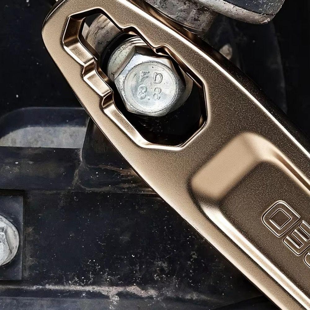 Long Handle Adjustable Wrench Carbon Steel Universal Wrench Car Repair Wrench  Motorcycle Repair