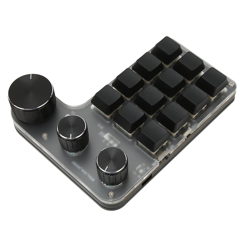 12 tasten 3 Knopf Mechanische Tastatur Rot Schalter Wasserdicht Staubdicht Volumen Control Multifunktionale