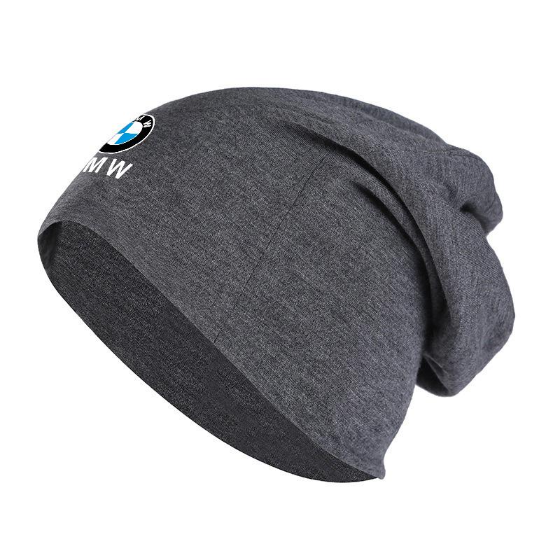 DKHN5 Autumn Winter Warm Beanies Cap Hip-hop Slouchy Thicken Skullcap Hat For BMW E46 F30 E60 E90 F10 E39 E36 E92 E91 E28 Car Sticker