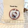 MagSafe-Compatible Silver Electroplated 3D Cartoon Kitty Magnetic Bracket