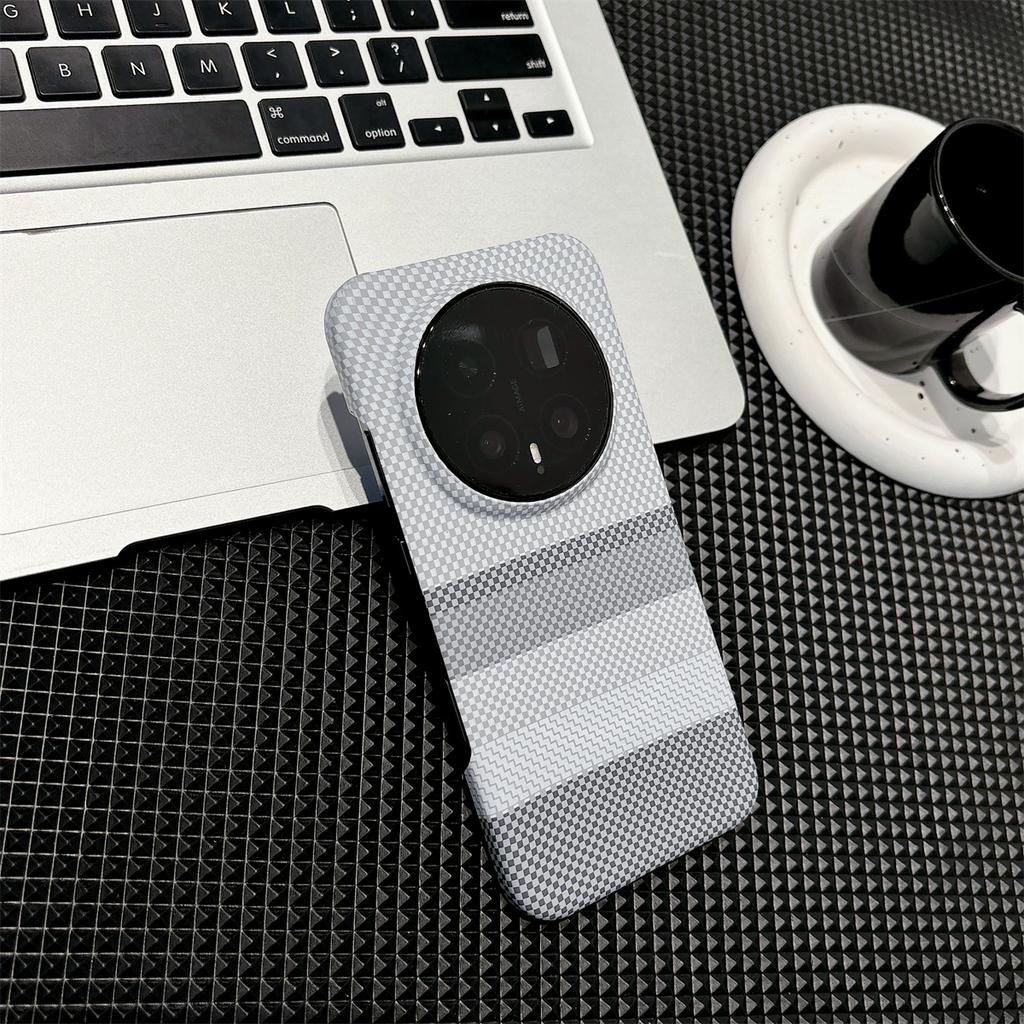 Magnetische Handyhülle mit Karbonfaser-Muster für Honor Magic 8 Pro 5G Luxus-Leder für Honor Magic 8 für Magsafe Stoßfeste Hülle