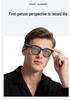 M89 WheatAI Smart Glasses: Bluetooth Calling, 200W Pixel Camera, Anti-shake, AI Translation, Music Playback