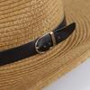Wide Brim Western Cowboy Hat UV Protection Straw Cap Fashion Beach Cap  Outdoor