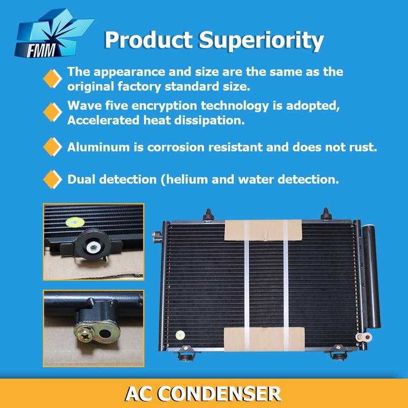 Auto AC Condenser for AXIO NZE161 Corolla Fielder/Axio/Altis Air Condensers Product 88460-12600