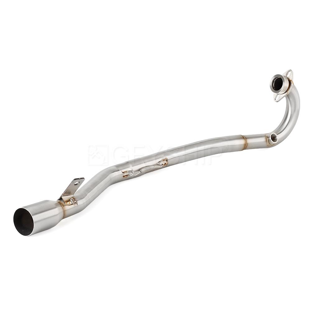 For Aprilia For Kawasaki For Keeway For SINNIS All Models Based QML125GY-2B Motorcycle Exhaust Header Link Pipe 51MM Slip-on