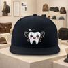 Boné de Beisebol de Poliéster com Estampa Gráfica de Desenho Animado Fofo Dente de Fada Unissex Estilo Urbano ao Ar Livre Aba Reta