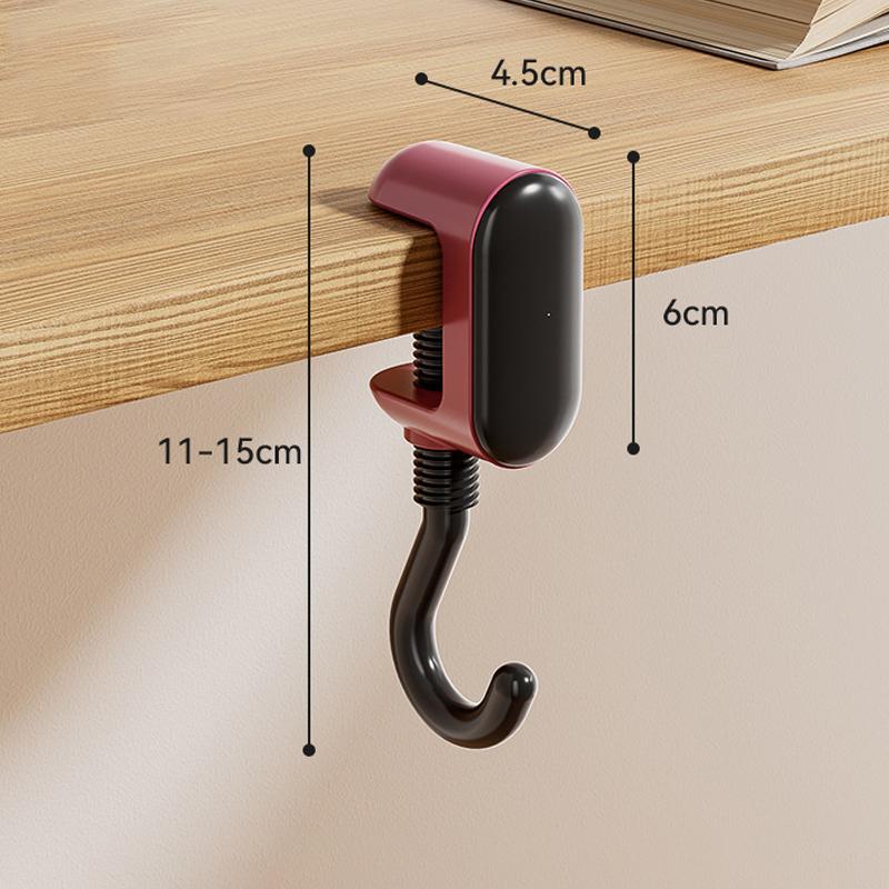 Myśląca Kaczka Przenośny Haczyk Wiszący Dekoracja Stół Portfel Torba Haczyk Wieszak Ścienny Uchwyt Torebka Bez Wiercenia Artykuły Biurowe dla Studentów