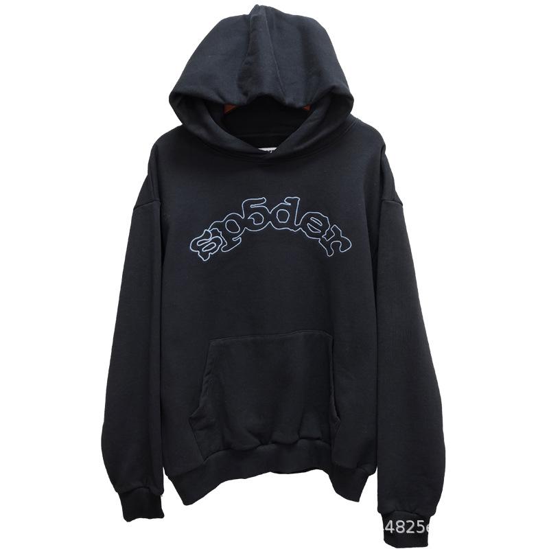 Hochwertiger Original Sp5der 450G Schwergewicht Samt Paar Hoodie Sweatshirt