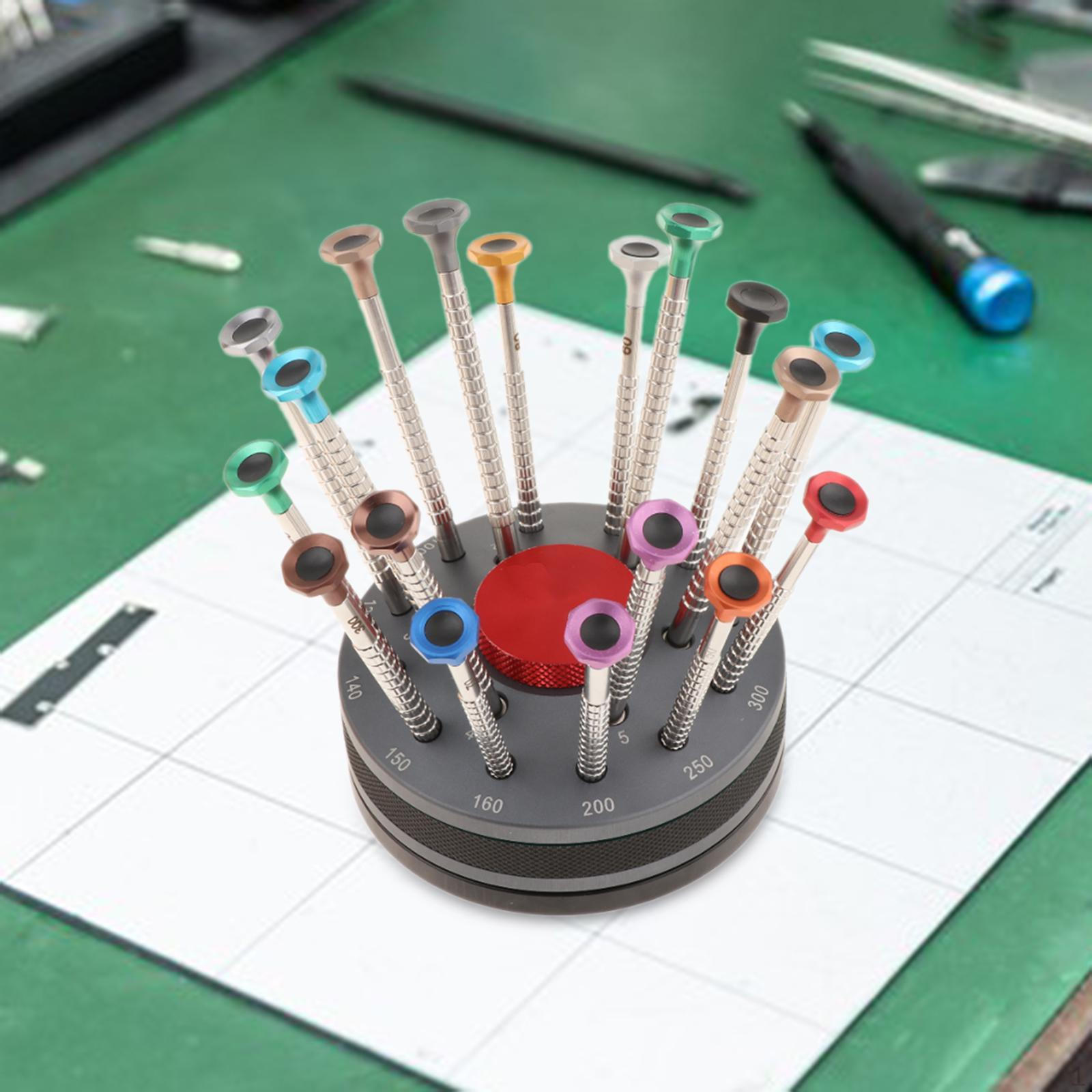 

Набор прецизионных отверток для ремонта часов и электроники серебряный