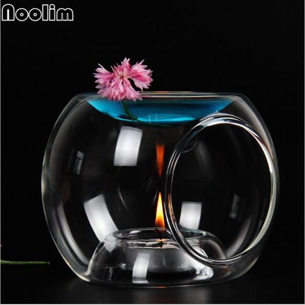 Glass Oil Burner Candle Aromatherapy Oil Lamp Candle Gifts And Crafts Home Decorations Aroma Furnace
