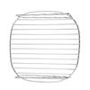 Fryer Rack Accessories, Replacement BBQ Rack Double Layer Rack Skewers Baking Tray for     Fryer Accessories