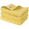 Bloom Imabari Towel Leon Face Towel San Joaquin Cotton 3-Piece Set, (Mustard) Leon_ft3_ms