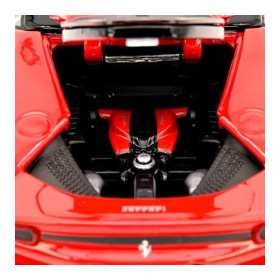 Bburago 1/24 Ferrari SF90 Stradale Red [Engine room open version] / Mini car die-cast car finished product 18-26028 (CN)