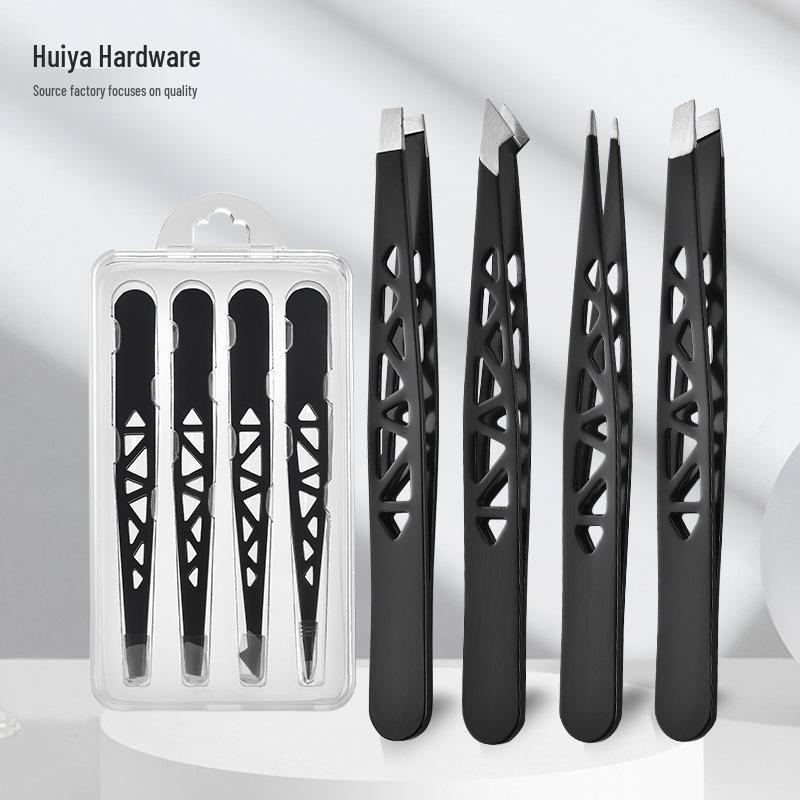 

Stainless Steel Eyebrow Tweezers & False Eyelash Applicator Tool