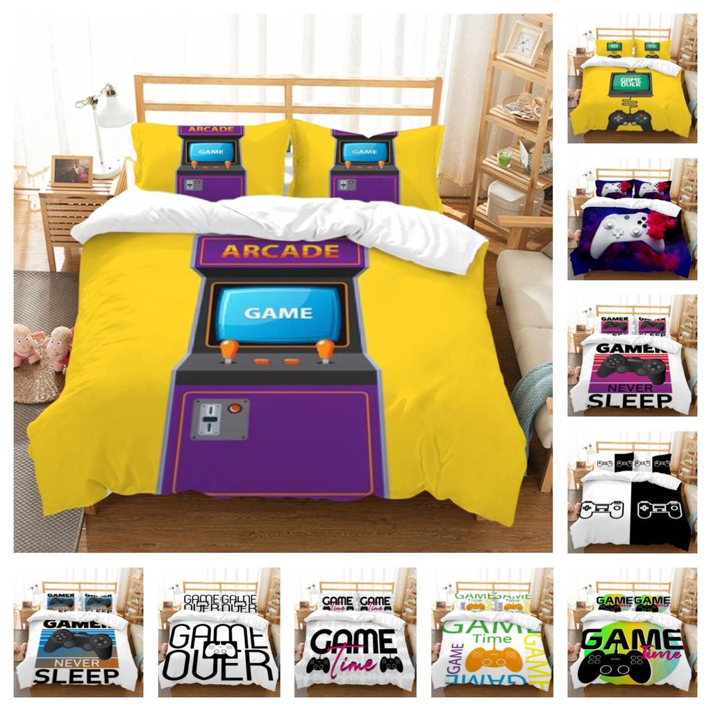 3D Gamepad Printing Home Textiles Bedding Suit Microfiber Quilt Cover Cool Comforter Duvet Covers