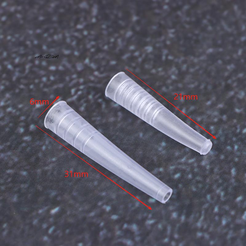 10/20Pcs Silicone Covers for Eyelashes Tweezers Tips Protective Case Prevent Damage To Extensions Beauty Salon Supplies