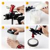 Upgrade Spray Gun Paint Mixing Cup H/O Quick Cup Spray Gun Tank 20.3oz/600ML Disposable Paint Cup with Spray Gun Cup Adapter