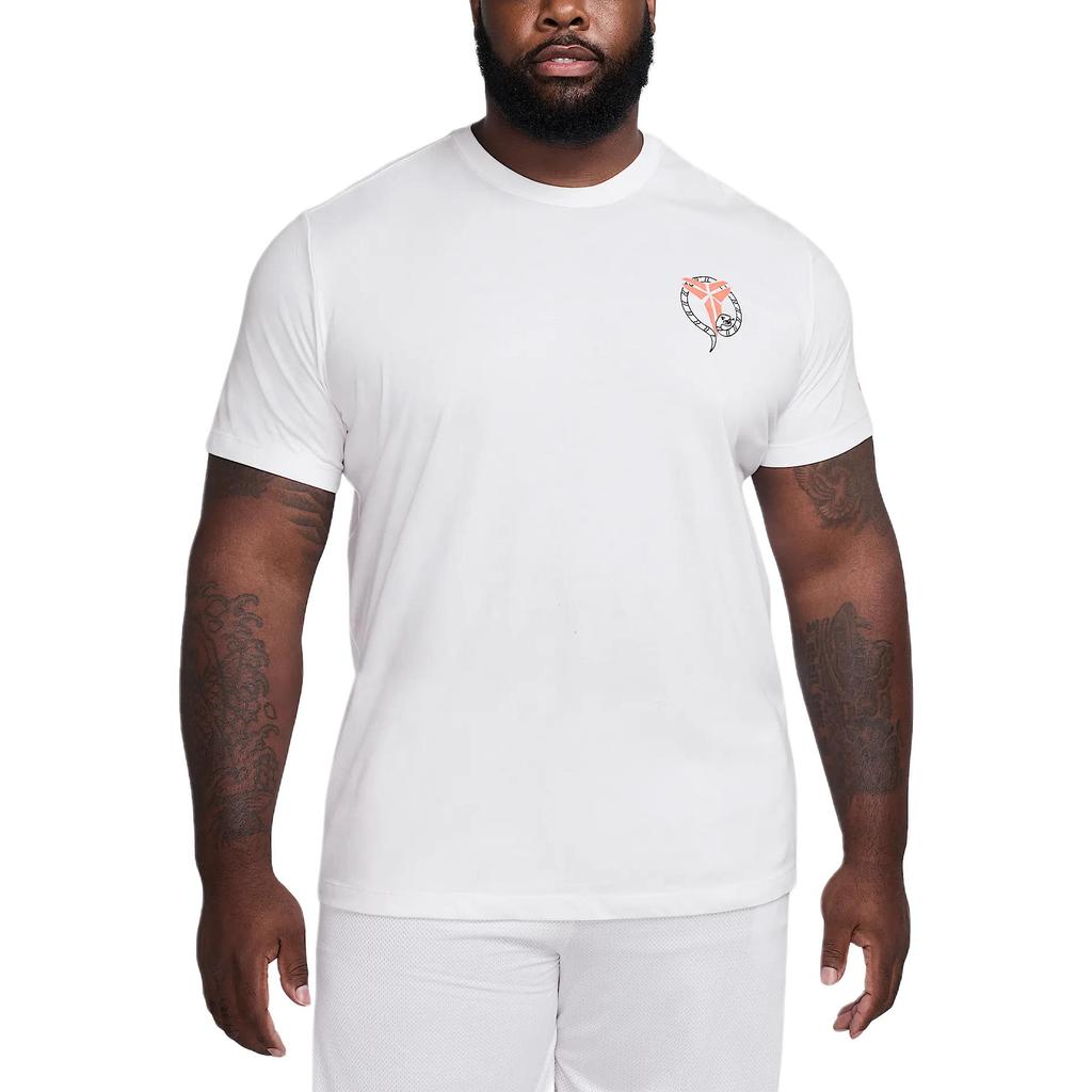 Nike Kobe Stockings Dri-FIT T-Shirt White Men Tops HV5150-100