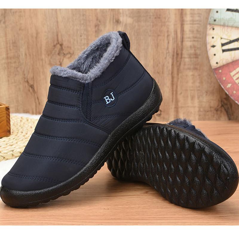 Winter Herren und Damen wasserdichte Schneestiefel rutschfeste warme Winterstiefel