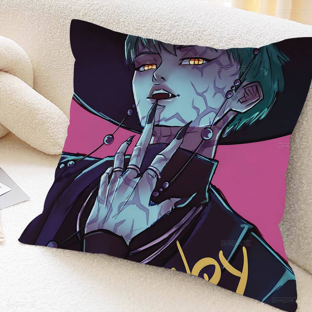 Anime KPop Saja Boys D-Demon H-Hunters Pillow Cushion Cover Pillowcase Living Room Sofa Home Decor Customized