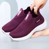 Spring and autumn cloth shoes sports and leisure shoes one pedal fly-woven mesh trendy shoes