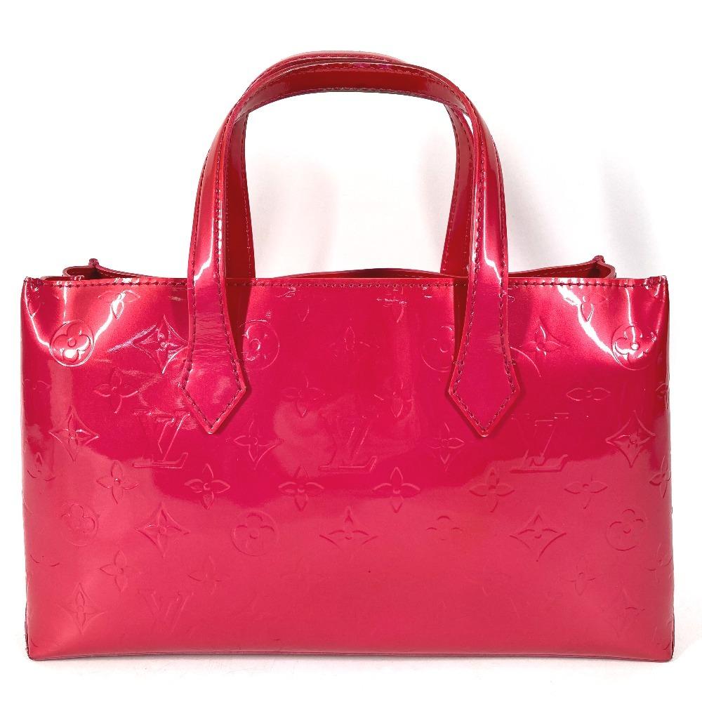 Louis Vuitton M93643 MonogramVernis Wilshere Bluebird Tote Bag Hand Bag
