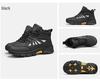 Men's Waterproof Fleece-Lined Winter Boots: Warm, Non-Slip, Outdoor Sports Shoes