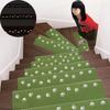 Safety Mute Step Anti-slip Pad Washable Step Rug Carpet Luminous Bear Claw Stair Mat  Floor