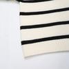Autumn/Winter Color Block Striped Zip-Up Sweater - Long Sleeve Fashion for Europe & America