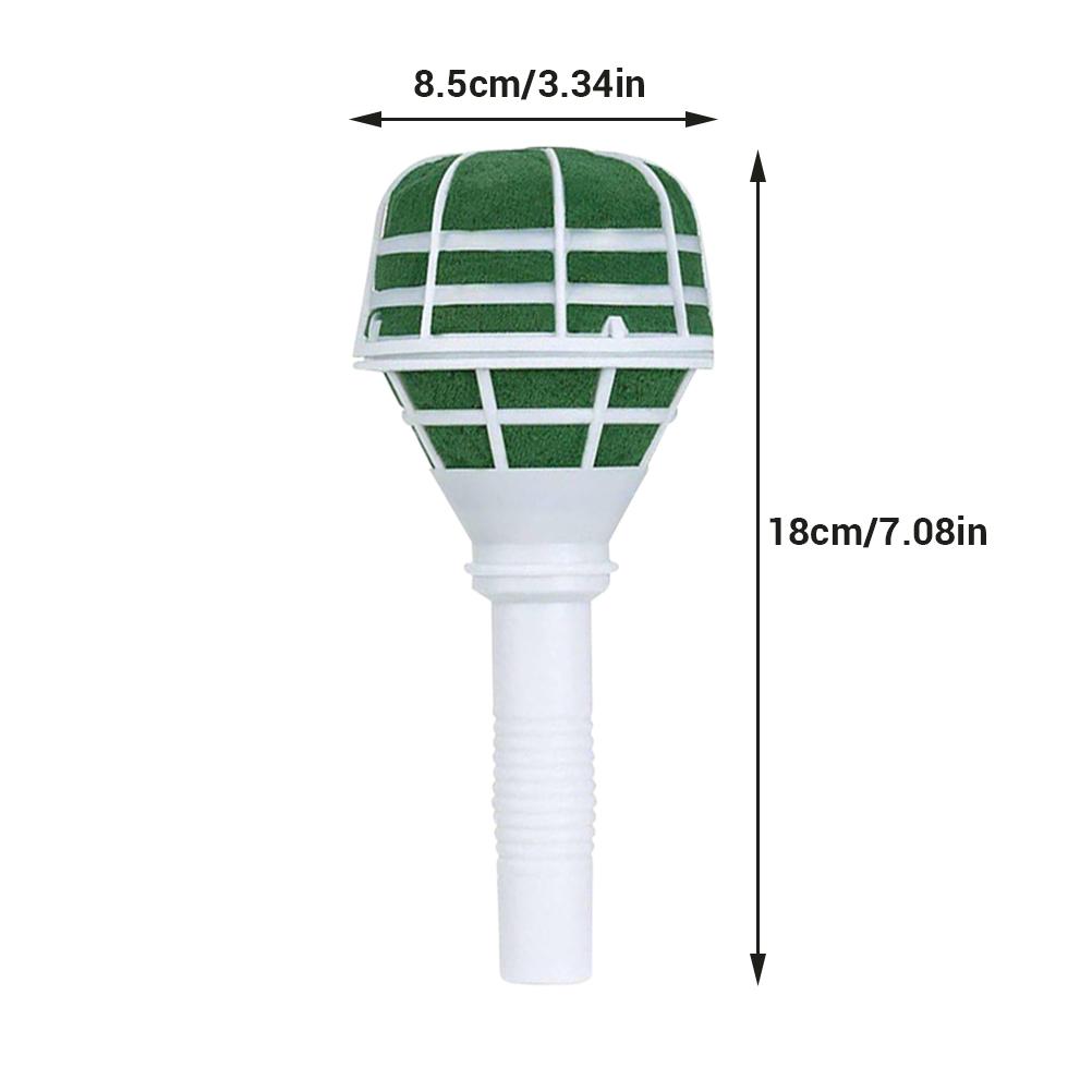 2PCS Foam Bouquet Holder Floral Plastic Handle DIY Bridal Floral Base