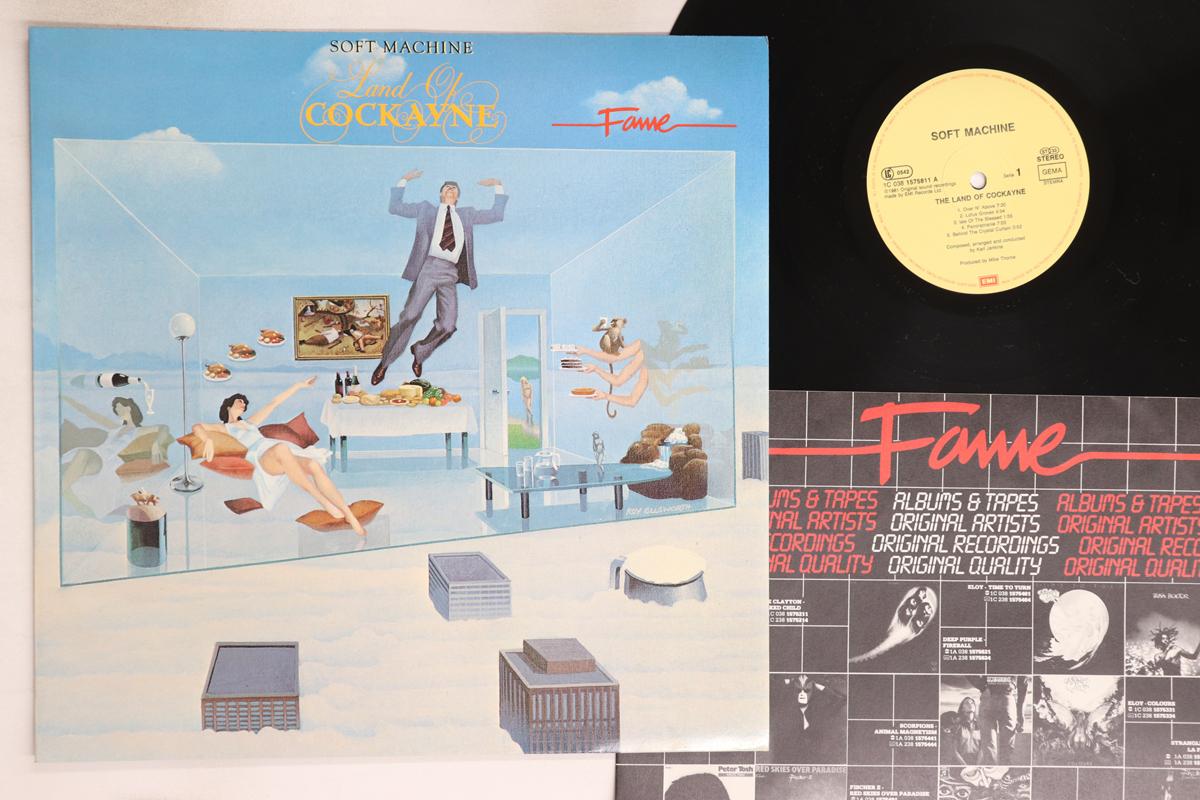 

LP Record SOFT MACHINE - Land Of Cockayne 1C038157811 EMI Europe Rock Used