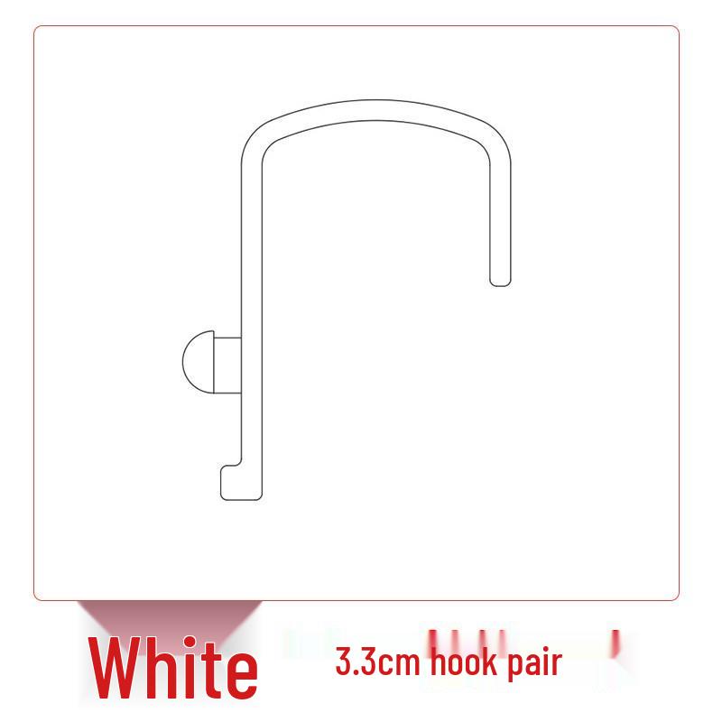 Creative Metal Desktop File Holder with Hanging Divider Hooks