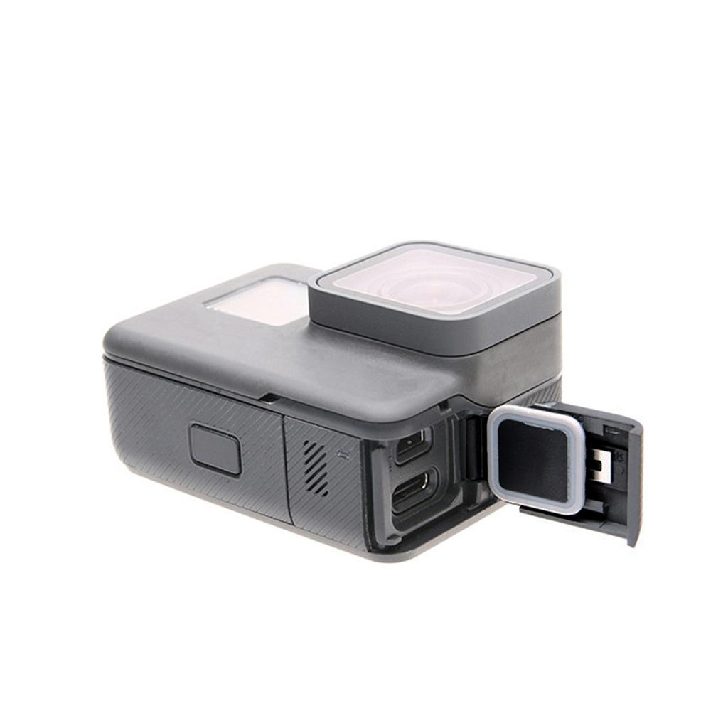 Replacement Side Door for 8 Black Battery Cover Removable Type-C USB Charging Port Adapter Repair Parts