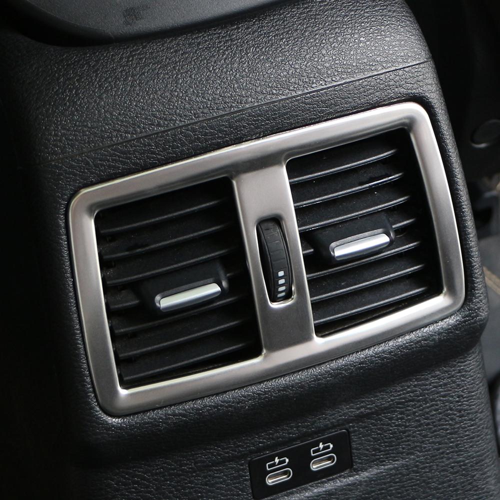 Car Rear Seat Air Conditioning Outlet Frame Trim for BMW X1 F48 2016 - 2026  AC Vent Center Armrest Box Cover Accessories