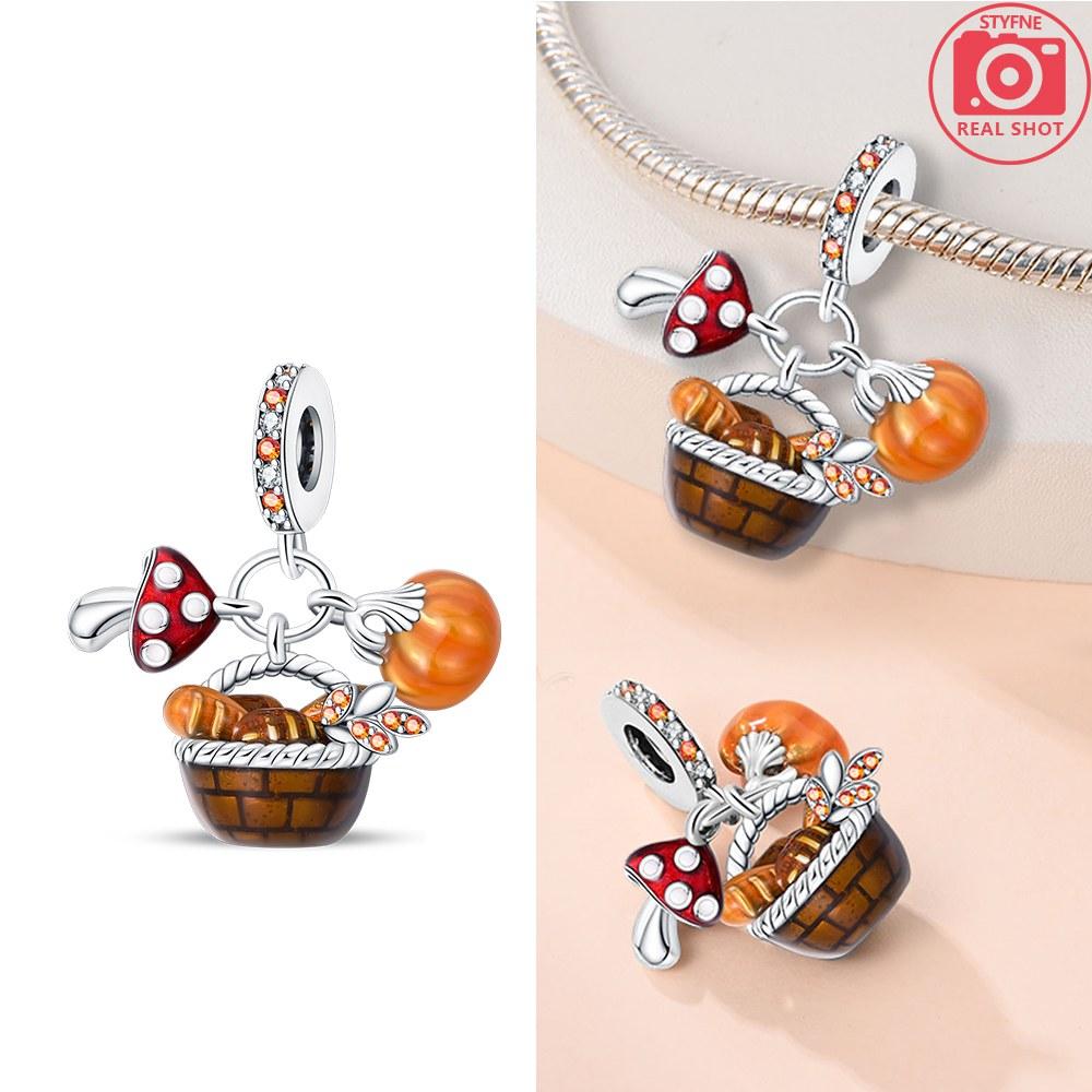 Charms Plata Straw Bear Pendant Copper Colors For Charms Copper Colors Original Bracelet For Jewelry Making