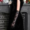 Lace Gloves Bridal Gloves Wedding Lace Gloves Women's Party 1920s Costume Sexy