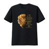 Philippians 4 13 Religious Lion Verses Funny Christian T Shirt Black Medium Vintage Washed Streetwear Breathable Slightly