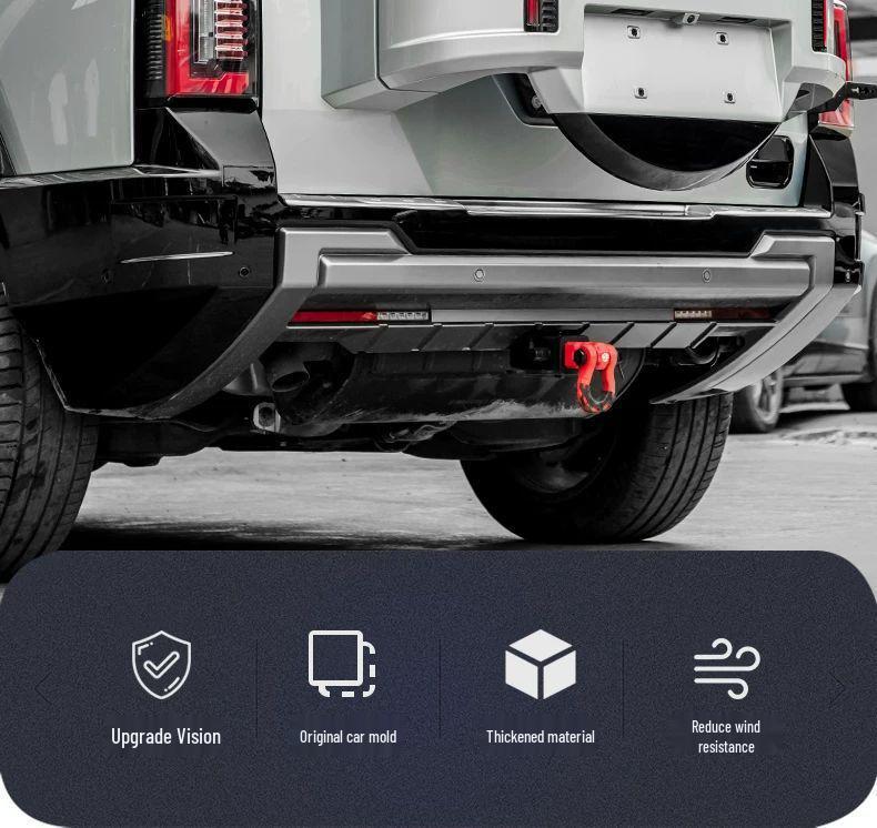 Equation Leopard 8 Special MC Sport Rear Top Diffuser Hole-Free Exterior Upgrade Spoiler