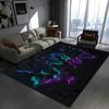 Eye-catching 3D Geometric Carpet Large Floor Mat for Bedroom and Gaming Room Modern Non-slip Rug for Trendy Home Decor Gift